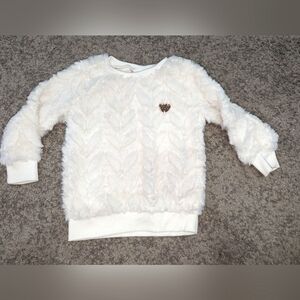 2/$22. Juicy Couture white soft pull over sweater. 2T.